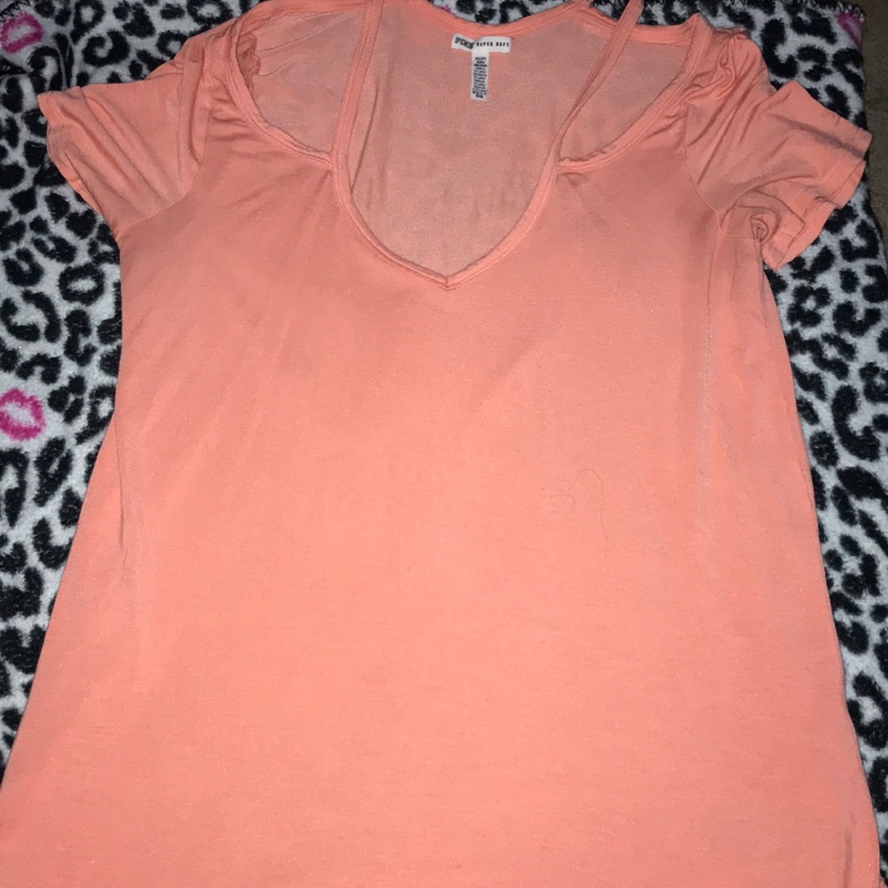 PINK VS Cold shoulder shirt